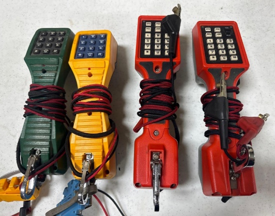 (4) Telephone Butt Sets / Test Sets