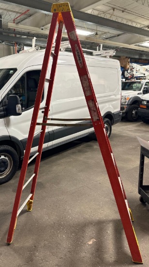 Werner 8' Aluminum / Fiberglass Ladder