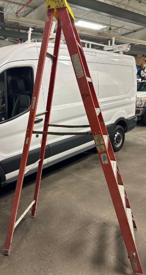 Werner 8' Aluminum / Fiberglass Ladder