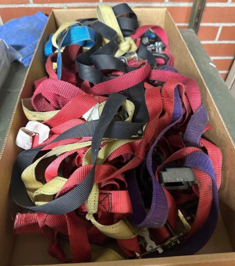 (1) Box of Ratchet Straps