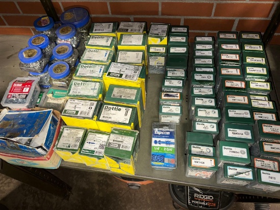 Lot of Assorted Nuts, Bolts, Screws, and Washers