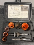 O- Klein Tools 8 Piece Electrician's Bi-Metal Hole Saw Kit