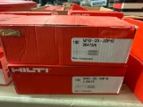 (2) Boxes of Hilti Threaded Studs