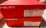 (2) Boxes of Hilti Threaded Studs