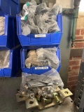 (2) Bins of Panduit Vertical Manager Brackets and Swivel Kits