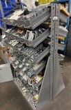 2 Piece Storage Rack with Bins