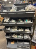 Contents Only of Storage Rack With Bins