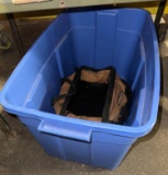 Tub With No Lid and Tool Bag