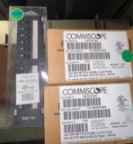 (2) Commscope U-24 Panels and Rohs CAT.5E High Speed Patch Panel