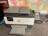 HP OfficeJet Pro 9015e And Polycom Phone