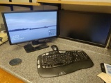 (2) Dell Monitors, Mouse, and Keyboard