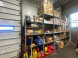 Gray Shelving Unit (East Wall)