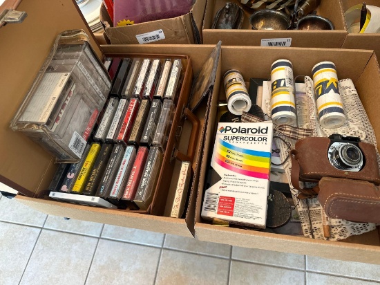 K- (2) Boxes of Miscellaneous Items