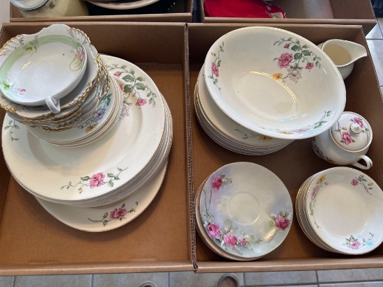 K- (2) Boxes of Assorted China