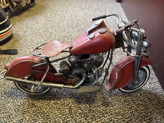Metal Indian Chief Motorcycle