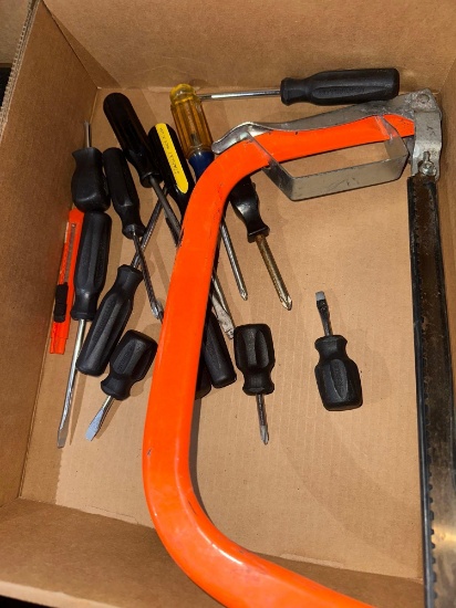 G- Hand Saw and Screwdrivers