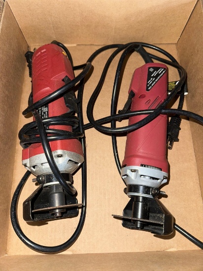G- (2) Chicago Electric Cut Off Tools