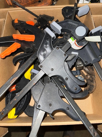 G- Box of Assorted Clamps