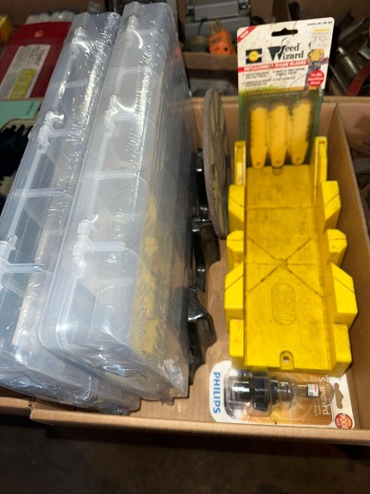 G- Saw Box, Storage Containers, and Nylon Blades