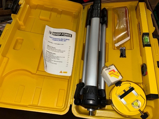 G- Shop Force Professional Multi-Beam Laser Level Kit