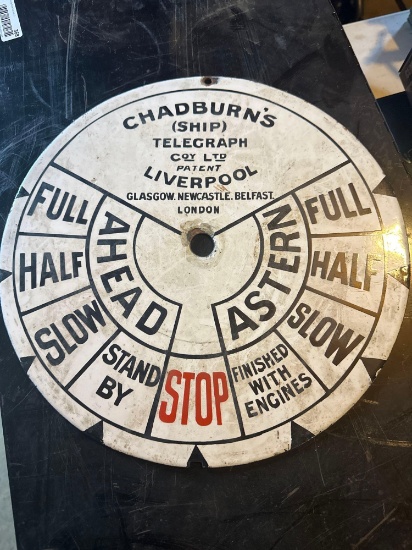 G- Chadburn's Ship Telegraph