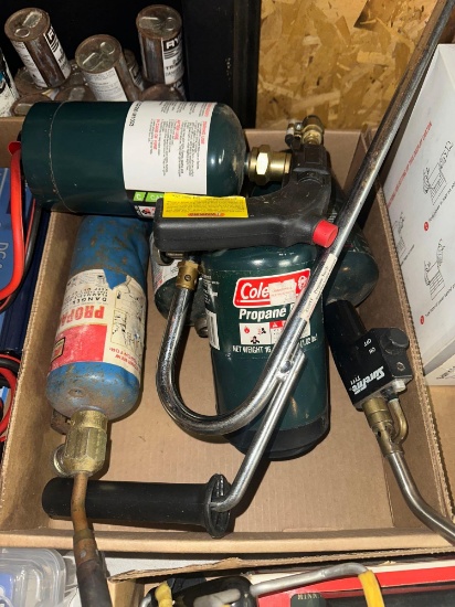 G- Propane Cans and Torch Heads