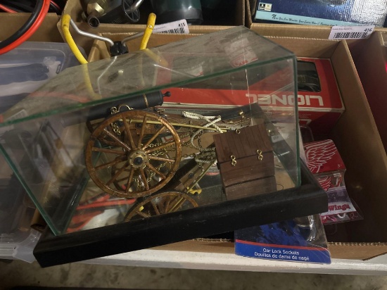 G- Canon, Sling Shot, Lionel Train Car, and Magnets