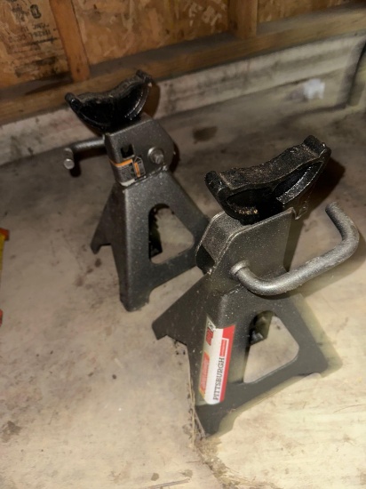 G- Pair of 3 Ton Vehicle Stands