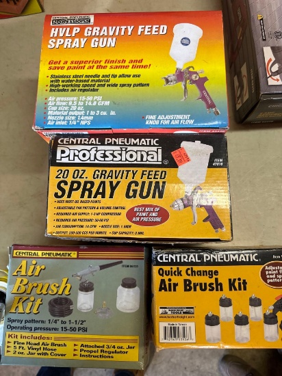 G- Spray Guns and Air Brush Kits