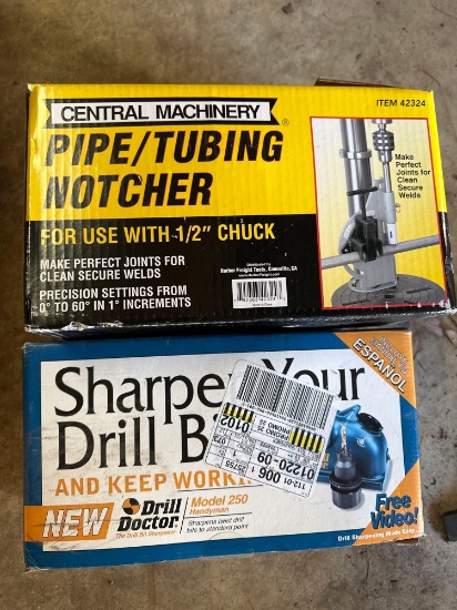 G- Pipe Tubing Notcher and Drill Bit Sharpener