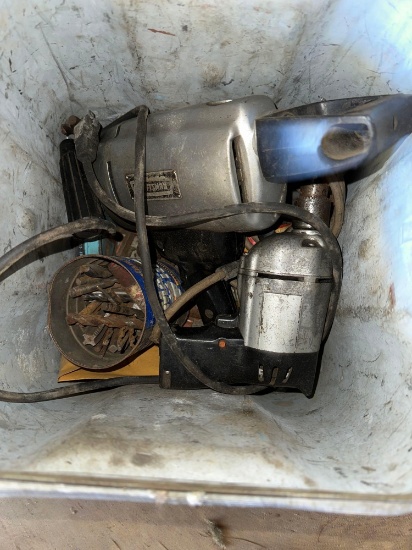 G- Metal Box and (2) Drills