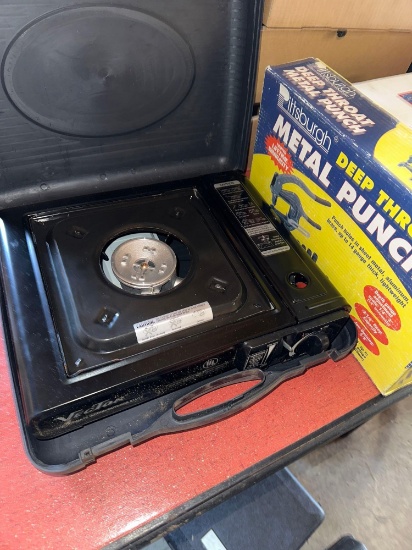 G- Vector Portable Stove and Deep Throat Metal Punch Set