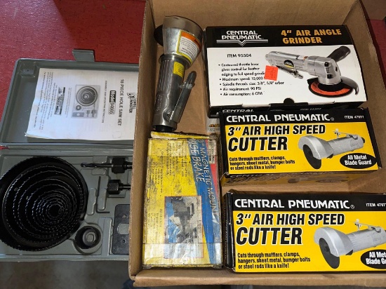 G- Air Cutters, Air Grinder, and Magnetic Mount Brake