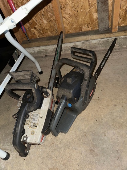 G- (2) Gas Chain Saws