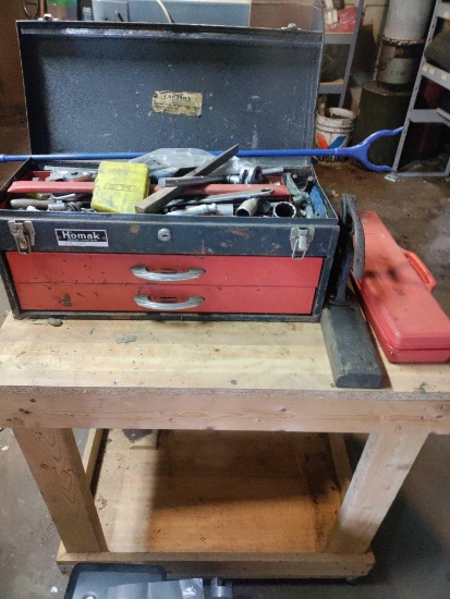 G1- Tool Box and Wood Cart