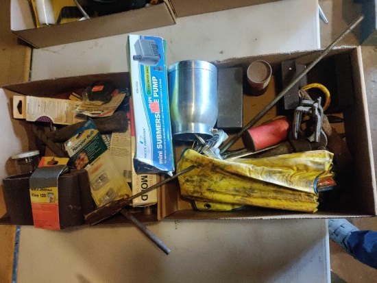 G1- (2) Boxes of Assorted Items
