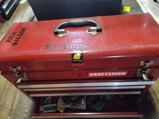 G1A- Craftsman Tool Box With Contents