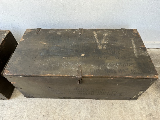 U.S. Military Wood Box