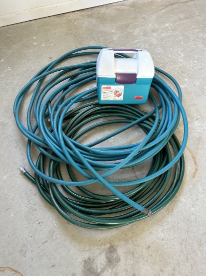 (2) Yard Hoses and 8-Quart Ice Chest
