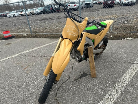 2019 Yellow Kawasaki KX450