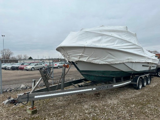 2003 White Whaler Boat and 2002 Loadmaster Trailer