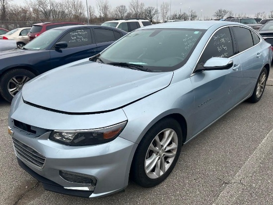 2017 Light Blue Chevrolet Malibu