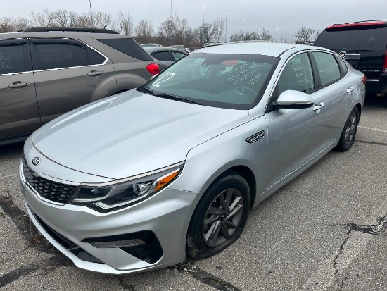 2020 Silver Kia Optima