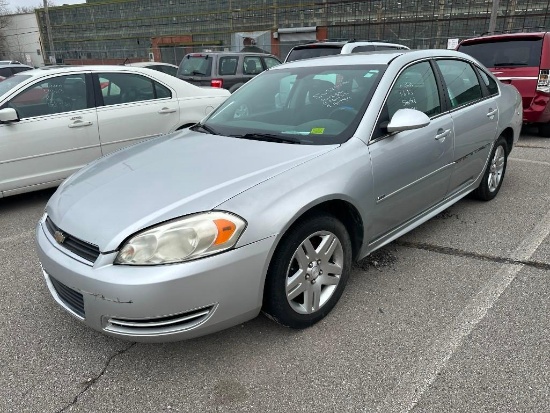 2013 Silver Chevrolet Impala