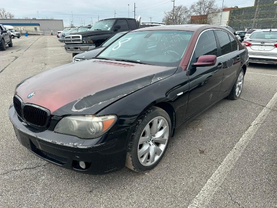 2006 Maroon BMW 7 series