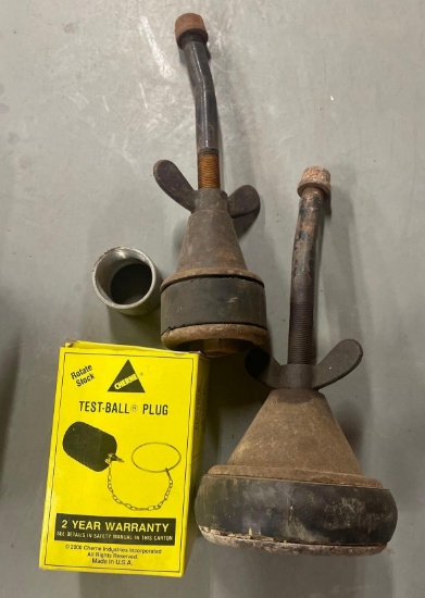 B1 R1- (2) Manual Pipe Plugs