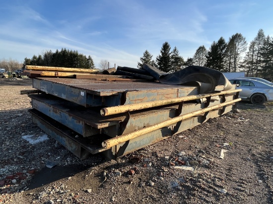 70ft semi weight scale platform