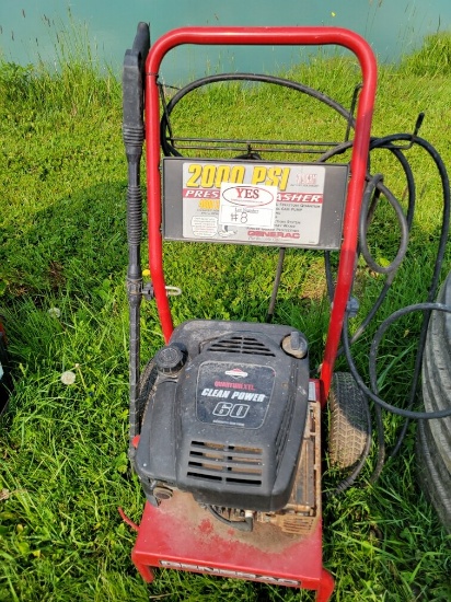 Generac pressure washer