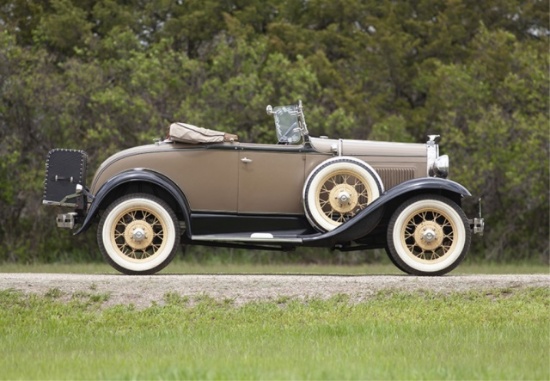 1931 Ford Model-A Deluxe, Convertible