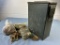 Assorted ammo & ammo box
